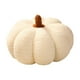 thumbnail image 1 of Almohada de calabaza de Halloween, linda almohada en forma 3D, regalo de Acción de Gracias, almohada suave y rellena para sofá, cama, decoración de ha Blanco, 1 of 5