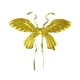 thumbnail image 3 of Mariposa Hada Globo Prop Ángel Niños Para Halloween Navidad Telón De Fondo Dorado, 3 of 5