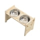 thumbnail image 5 of Comedero Elevado Para Gatos, Antideslizante, Ajustable, Para Perros, Gatos, Gatitos Y Cachorros, Color Madera., 5 of 5