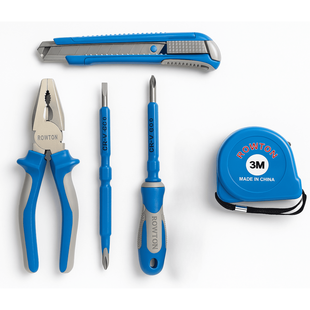 Genérico - Set Herramientas Alicate Destornillador Huincha Cartonero