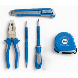 Genérico - Set Herramientas Alicate Destornillador Huincha Cartonero