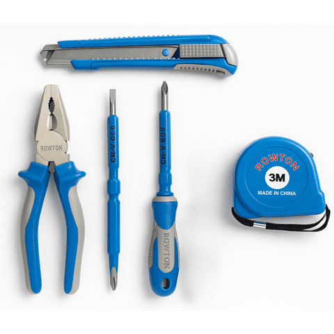 Genérico - Set Herramientas Alicate Destornillador Huincha Cartonero