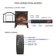 thumbnail image 2 of 18 inch 3D Flame Electric Infrared Quartz Fireplace Stove with remote control, 2 of 3