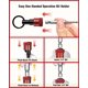 thumbnail image 5 of Juego de llaveros Katerk con soporte para brocas, 12 unidades, con mosquetón rojo, 5 of 6