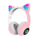 thumbnail image 1 of Audífonos Inalámbricos Bluetooth Rgb Orejas Gato Niña V-23m, 1 of 3