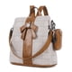thumbnail image 1 of Mochila ZOCAI 32x13x33 cm Marrón Antirrobo de Cuero PU, 1 of 6