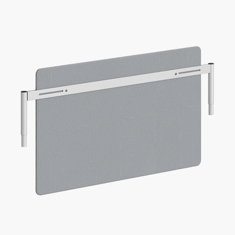 Form Office - Separador Astro 140 Gris Claro/Blanco