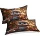 thumbnail image 2 of Juego de funda nórdica con estampado 3D, juego de ropa de cama navideño con 2 fundas de almohada, cremallera oculta, apto para adolescentes y adultos., 2 of 3