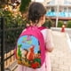thumbnail image 5 of Mundo de Palabras Mochila Escolar para Niños y Niñas, Mochila Infantil Ligera de Alta Calidad, Grande y Duradera ROSA, 5 of 6