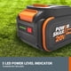 thumbnail image 5 of Batería WORX WA3675 20 V 5,0 Ah PowerShare Pro, 5 of 6