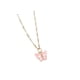 thumbnail image 1 of Trendy Butterfly Forma Colgante Collar De Aleación Simple Para Damas Regalos De Niñas Rosa, 1 of 5