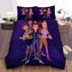 thumbnail image 1 of Stranger Things The Party In Cartoon Illustration Quilt Duvet Cover Set3-Piece Bedding Set (1 Duvet Cover + 2 Pillow Shams), 1 of 3