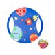 thumbnail image 3 of Paddle Catch Balls Game Juego De Interacción Entre Padres E Hijos Animal Para La Familia Azul, 3 of 5
