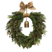 Bothyi - Corona Artificial Para Puerta De Entrada, Decorativa, Estilo Bohemio, Para Salas De Estar Y Ventanas