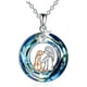 thumbnail image 1 of Collar mujer perro cristal mascota plata 925, 1 of 3