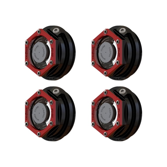 Paquete de 4 tapas de cubo para ejes 9‑10k GD – Trailer Parts Outlet