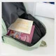 thumbnail image 3 of Fashion Zipper Solid Color Waterproof Backpack Students Casual Large Capacity Schoolbag Girl School Books Stationery Bags, 3 of 3