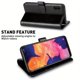 thumbnail image 1 of Premium Leather Wallet Case with Glass Screen Protector and RFID Blocking for Samsung Galaxy A71/A54/A53/A52/A52s/A51/A50/A30s/A34/A33/A32/A23/A21/A20, 1 of 3
