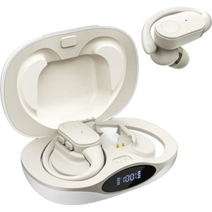 Auriculares Deportivos Inalámbricos Aaronmei Bluetooth 5.3 Blanco