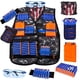 thumbnail image 1 of Chaleco Tactico KKONES Kit Nerf 30 Dardos Mascara Gafas, 1 of 3