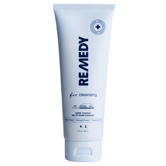 Remedy Science, gel limpiador para hacer espuma, para piel normal a grasa