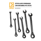 thumbnail image 2 of Set De Llaves Combinadas con Chichara 6 Pcs FINDER FD 192192, 2 of 3