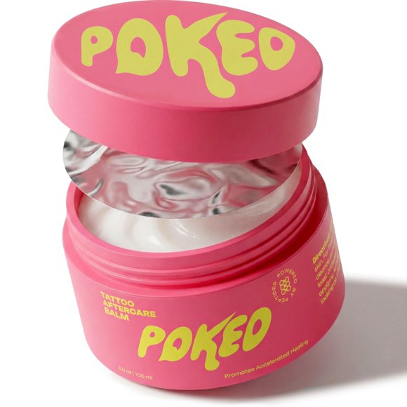 Bálsamo para Tatuajes Poked 100 ml Péptidos y Botánicos