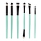 thumbnail image 3 of Kit De Brochas De Maquillaje De Sombra De Ojos Sintética Suave De 6 Piezas Para Delineador De Ojos Verde Negro, 3 of 5