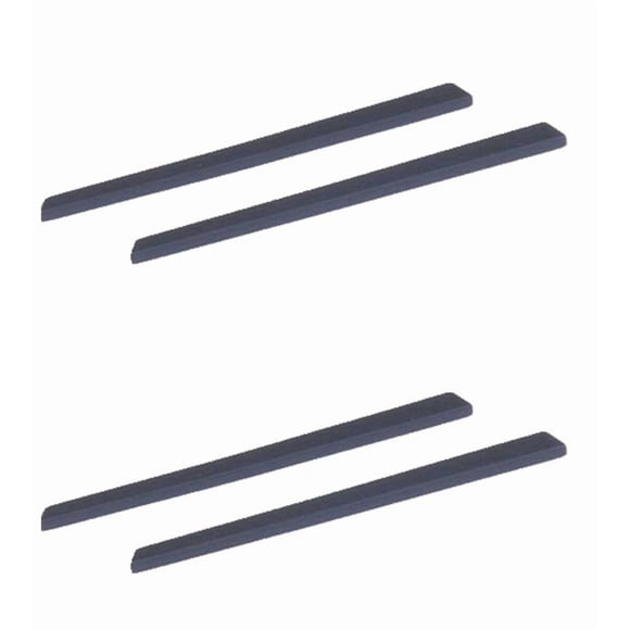 Almohadillas para oreja CAULO 78 mm negro, 2 pares, compatibles con Oakley