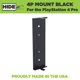 thumbnail image 2 of Soporte de pared HIDEit 4P para PlayStation PS4 Pro, 2 of 7