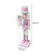 thumbnail image 2 of Cascanueces De Navidad Colorres Pasteles De 38cm celeste., 2 of 3