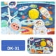 thumbnail image 1 of 60pcs Jigsaw Puzzle Cartoon Animal Vehicle Games Baby Educational Toys, For Kids Christmas Gifts, 1 of 5
