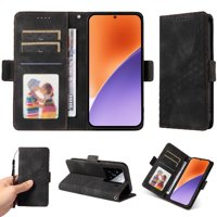 Carcasa Foxdock Xiaomi 15 De Cuero Pu, Diseño Acolchado Clásico, Protección Contra Caídas Y Rayones