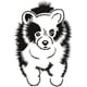 thumbnail image 1 of Decomural Pomeranian Dog WS-17447, 1 of 2