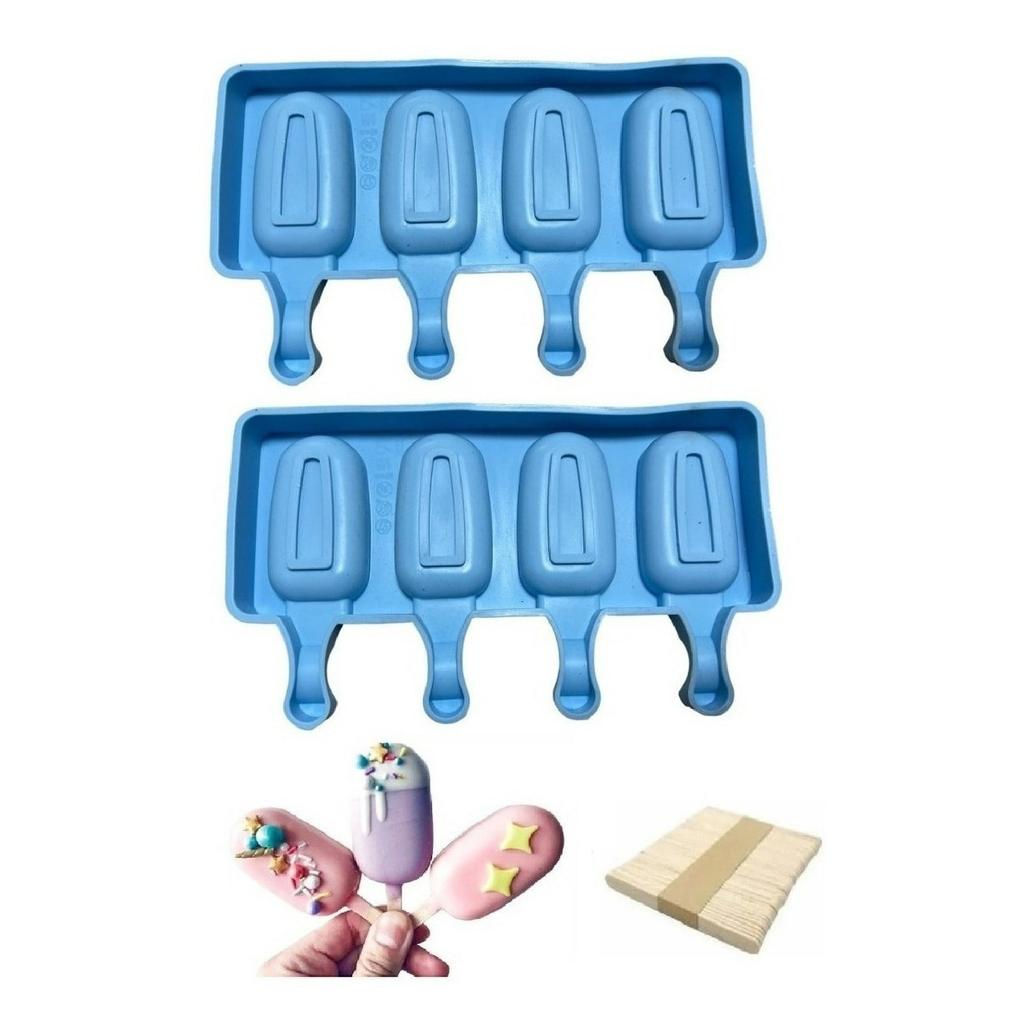 Genérico - Pack X2 Moldes De Helado Molde Para Helado Molde Helado