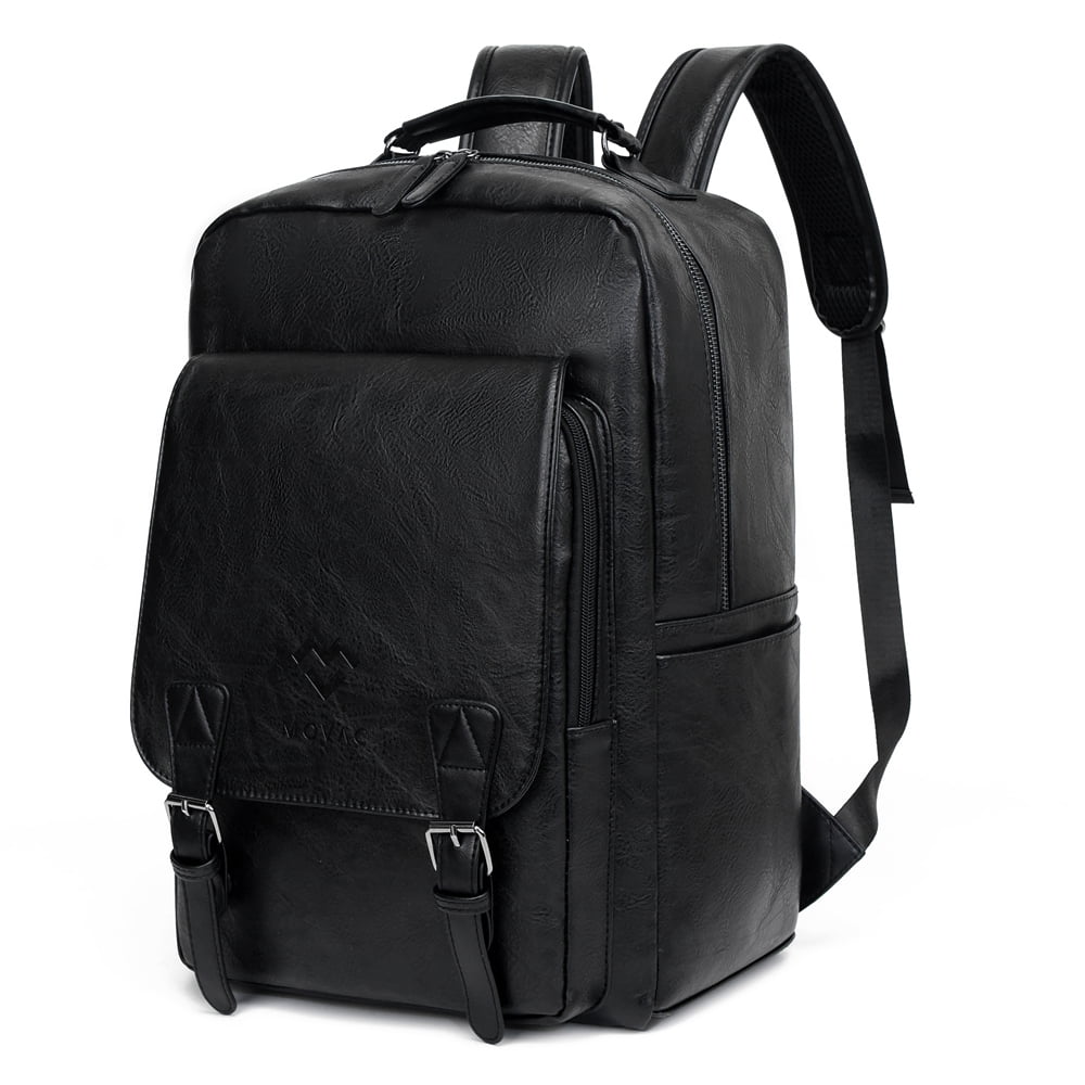 Movac - Mochila Urban De Cuero Ecológico Impermeable De Gran Capacidad