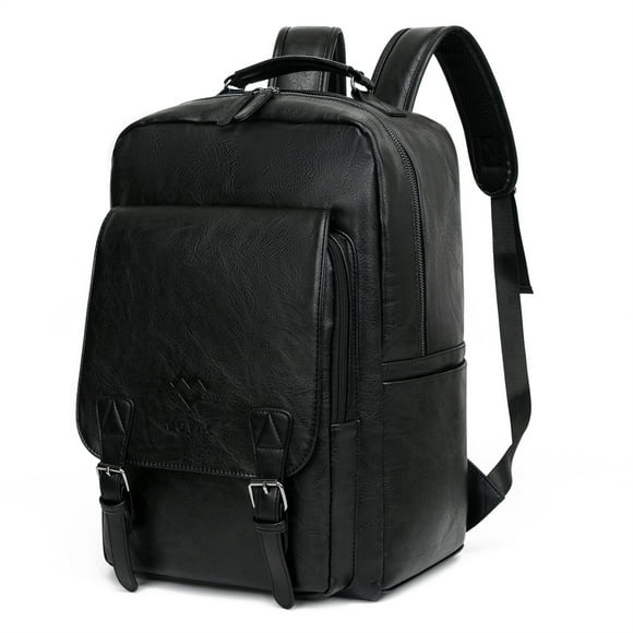 Mochila an De Cuero Ecológico Impermeable De Gran Capacidad