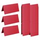 thumbnail image 3 of 50x Tarjetas De Lugar De Boda Tarjetas De Invitación De Cena Etiquetas De Nombre Para Boda Rojo, 3 of 5