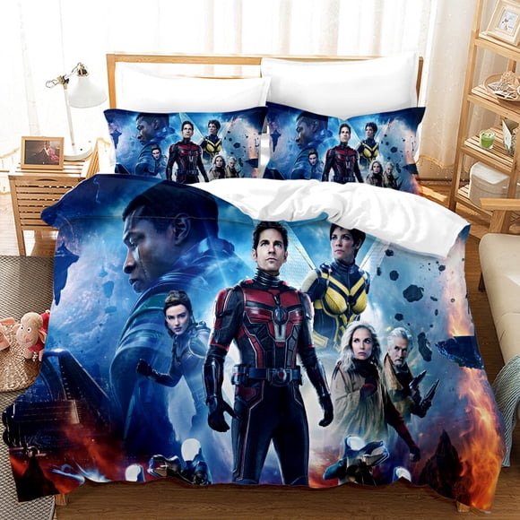 Ant-Man Soft Duvet Cover Comforter Cover & Pillowcases Bedding Set Gift#3-Piece Bedding Set
