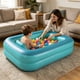 thumbnail image 5 of Piscina Inflable para Niños HIWENA 114x89x36 cm Verde, 5 of 6