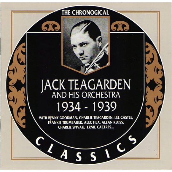 CD Select O Hits Chronological Jack Teagarden y su orquesta 1934-1939