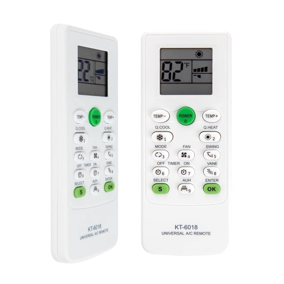 Control remoto universal Wostore KT-6018 para aire acondicionado, 6000 códigos