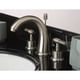 thumbnail image 2 of Mezcladora para lavabo Kingston Brass Milano de instalación amplia, níquel cepillado, 2 of 3