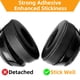 thumbnail image 5 of Almohadillas para auriculares YOCOWOCO Beats Solo 2 y 3 – Rojo, 5 of 8