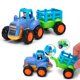 thumbnail image 3 of Set de coches de juguete impulsados por fricción para vehículos de construcción Push and Go, 3 of 7