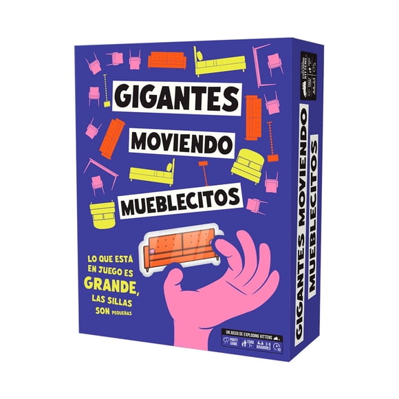 Juego Gigantes Moviendo Mueblecitos