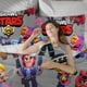 thumbnail image 5 of brawl stars Soft 3D Printed Duvet Cover Bedding Set with Comforter Cover 3 Piece Set, 5 of 5