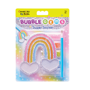 Faber-Castell - Super Sticker Bubble Gems Creativity For Kids Arcoíris