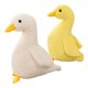 thumbnail image 1 of 2 Uds., Mu?eco De Pato De Peluche Infantil, Decoración De 40cm, Blanco, 30cm, Amarillo, 1 of 5