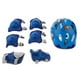 thumbnail image 2 of Niños Casco Rodilla Codo Muñequera Juego De Almohadillas Protectoras Para Patinaje En Línea Bicicleta Azul, 2 of 3